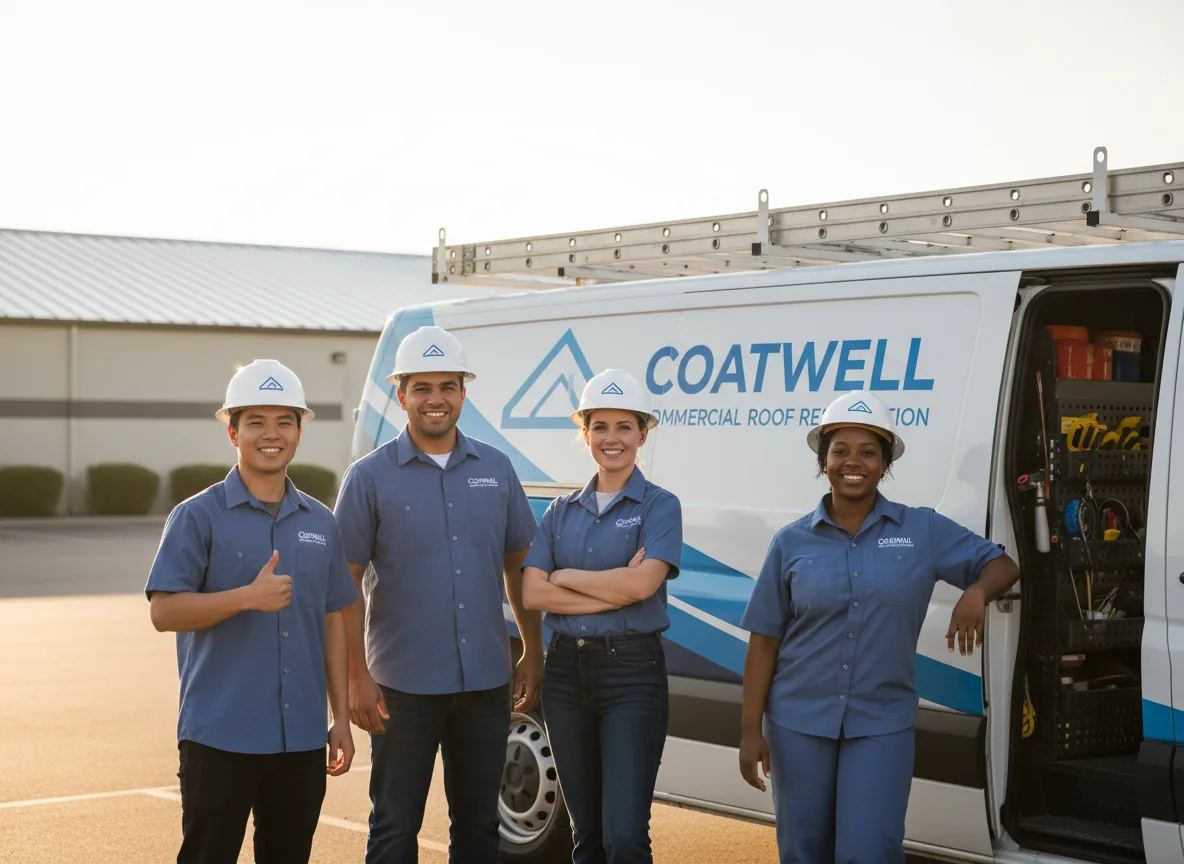 Commercial roof coating company in Waverly, VA